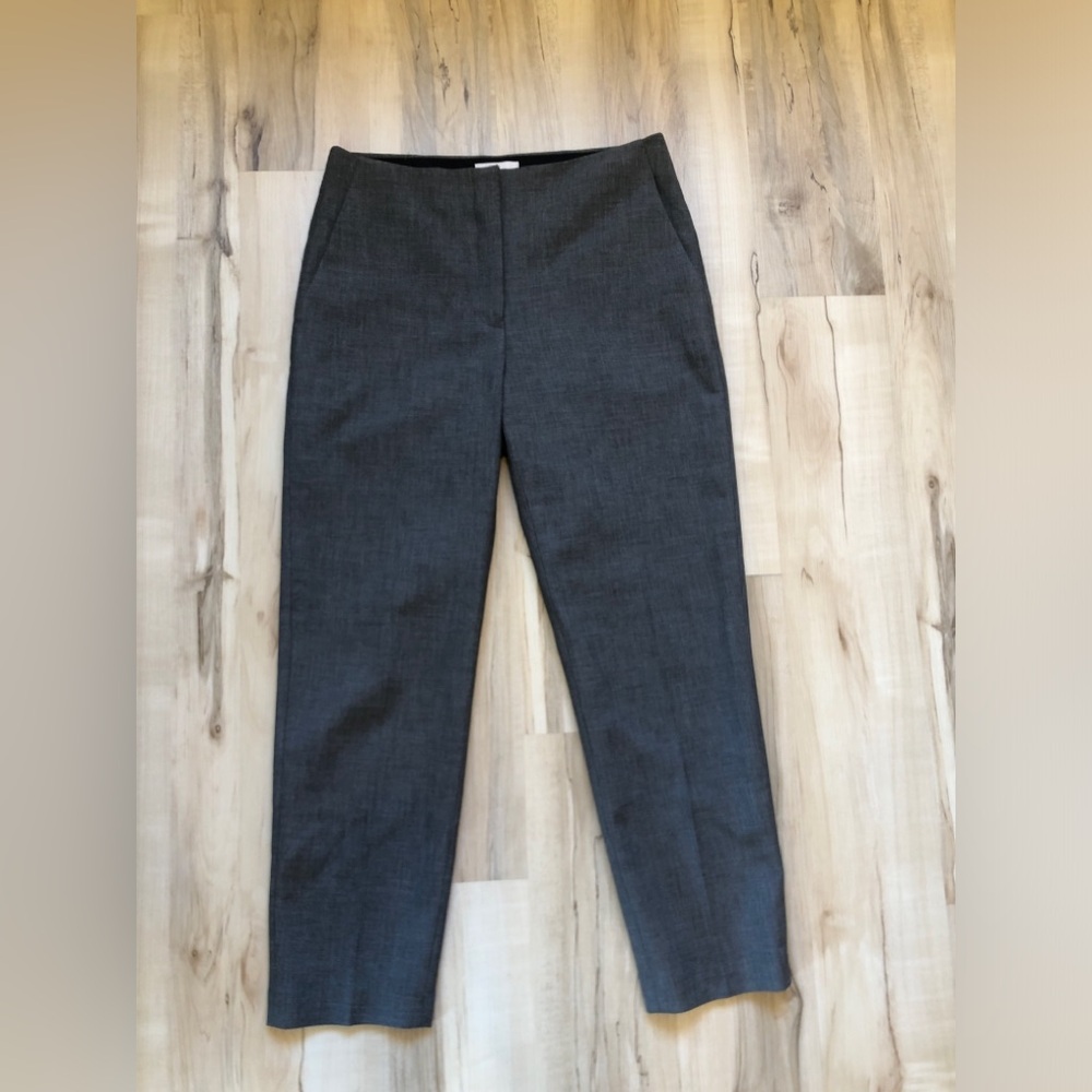 Babaton Aritzia Markova Pants Size 8 Gray Stretch Career Dress Trousers Work - Picture 4 of 16